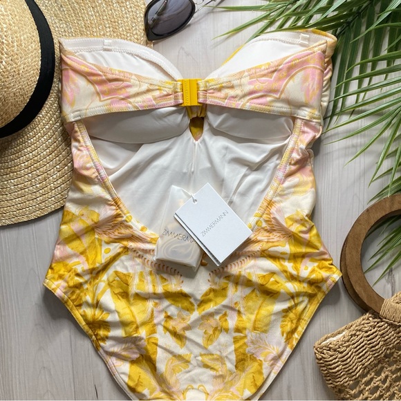 Zimmermann Palm Print One-Piece Swimsuit - Picture 10 of 16